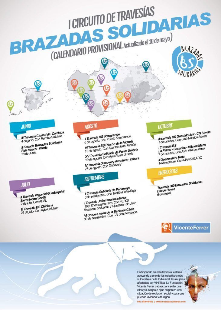 Circuito Brazadas Solidarias 2017