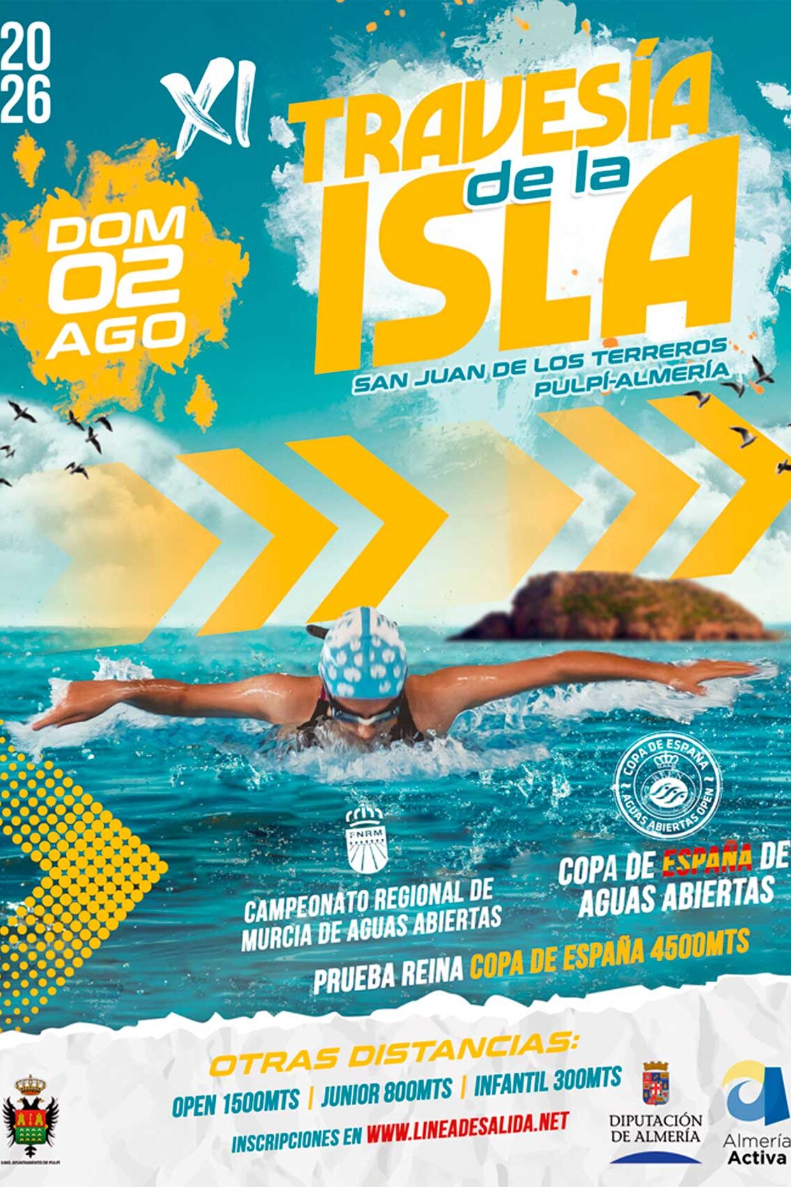 XI Travesía Pulpí - Almería - Isla San Juan de los Terreros 2026